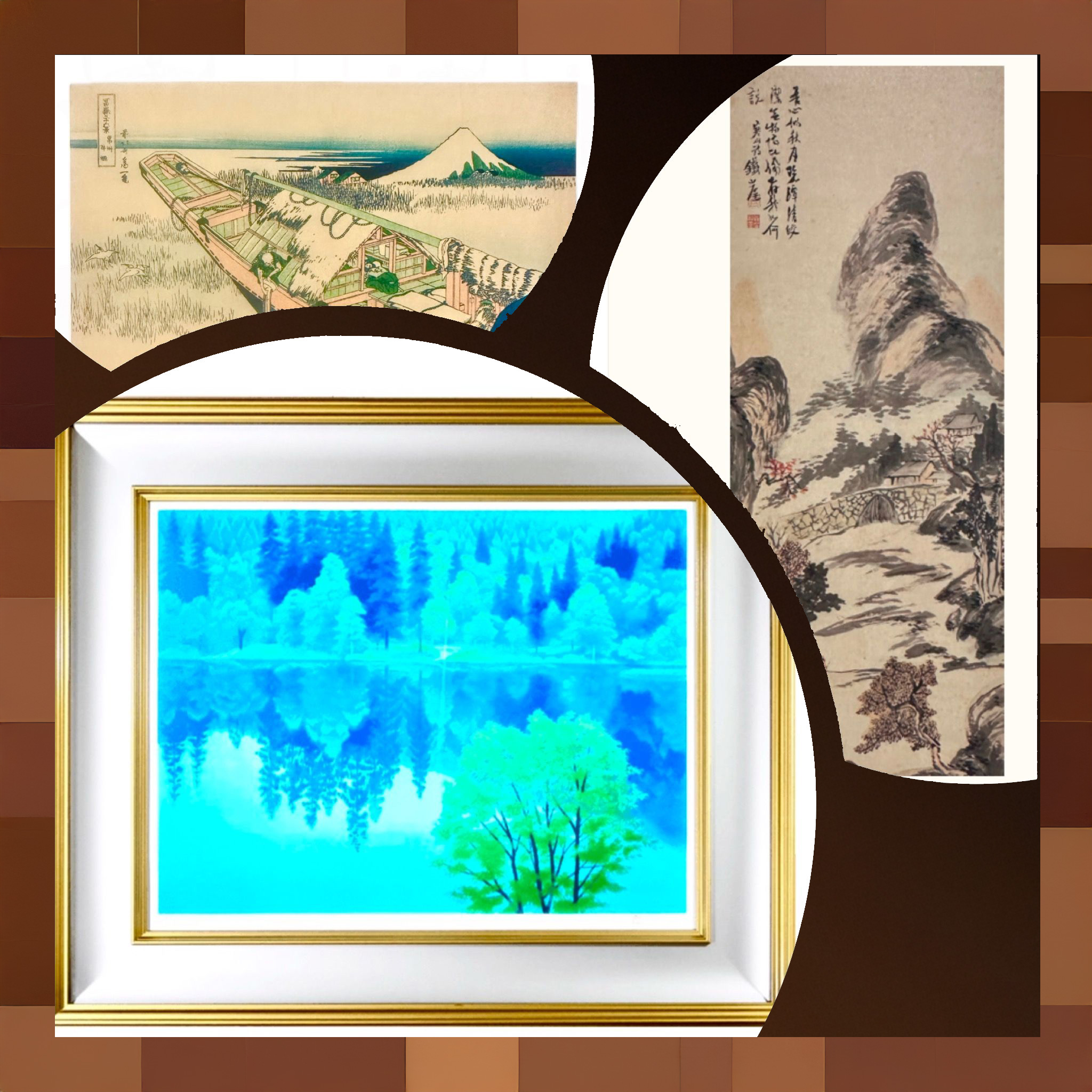 82Z291日本画掛軸 絵画 掛け軸 茶道具掛軸 大観 骨董 日本画・掛軸 | 骨董品・絵画・茶道具の藤美堂